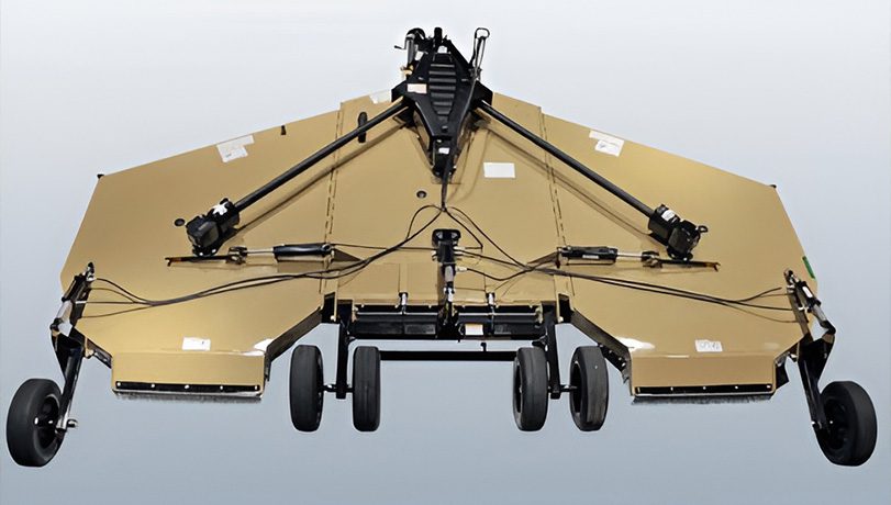 New Land Pride RC3620 Rotary Cutters isolated on a background sweep with a white-to-blue gradient.