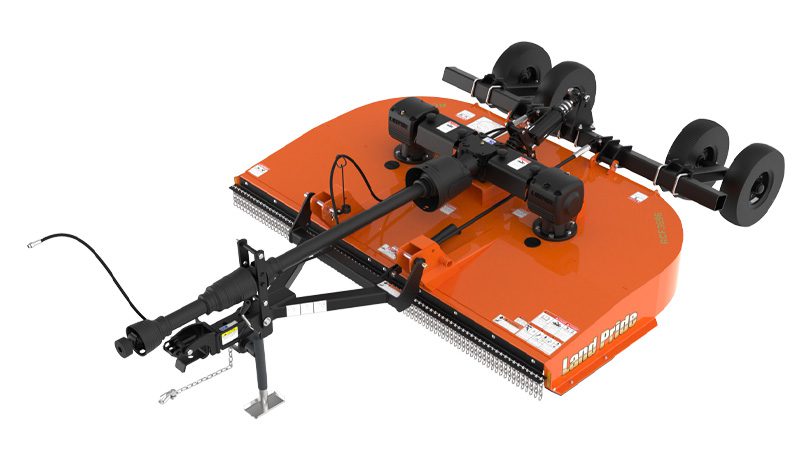 New Land Pride RCF3696 Series Rotary Cutters photographed isolated on a white background sweep.